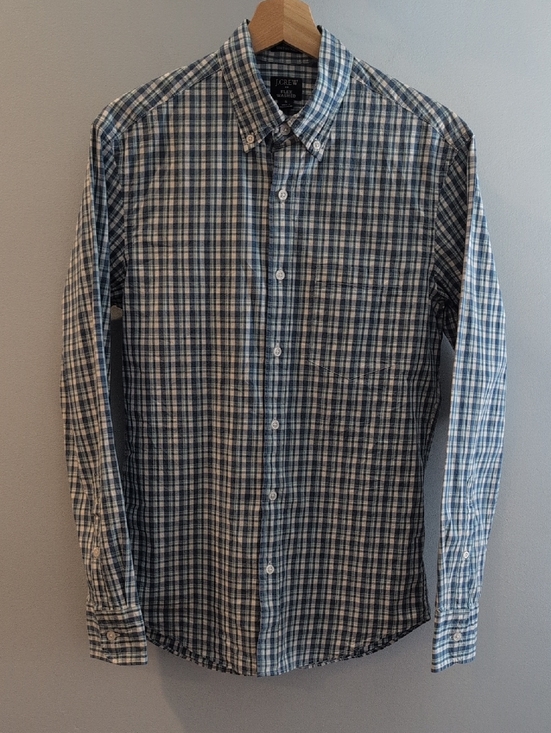 J. Crew Other - J. Crew Men's S Slim Untucked Flex Washed Long Sleeve Shirt Style #BP971